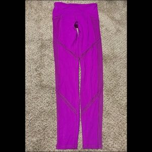 Ivivva (Lululemon Kids) Purple Sheer Panel Legging